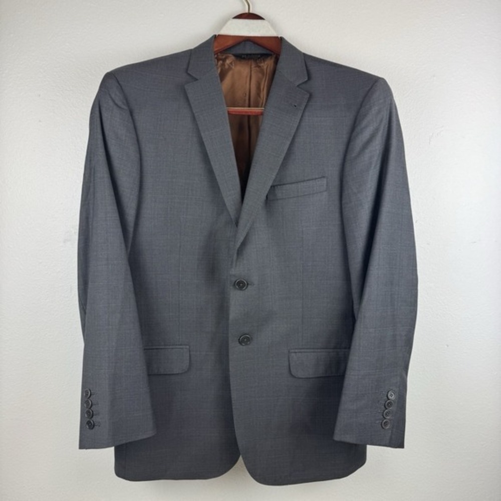 Jos A Bank Joseph Blazer 39R Slim Fit Charcoal wool Metropolitan Coat Jacket
